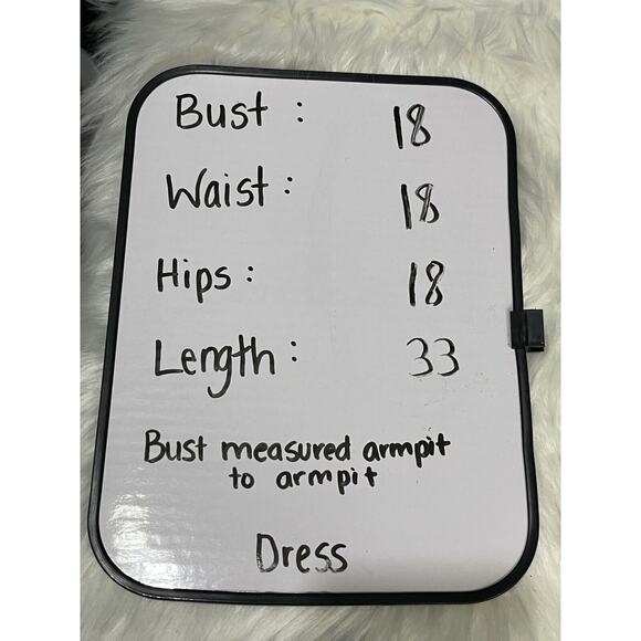 Tilly Anne Dress Womens small multi colored shift ruffled 3/4 sleeves - Picture 6 of 7